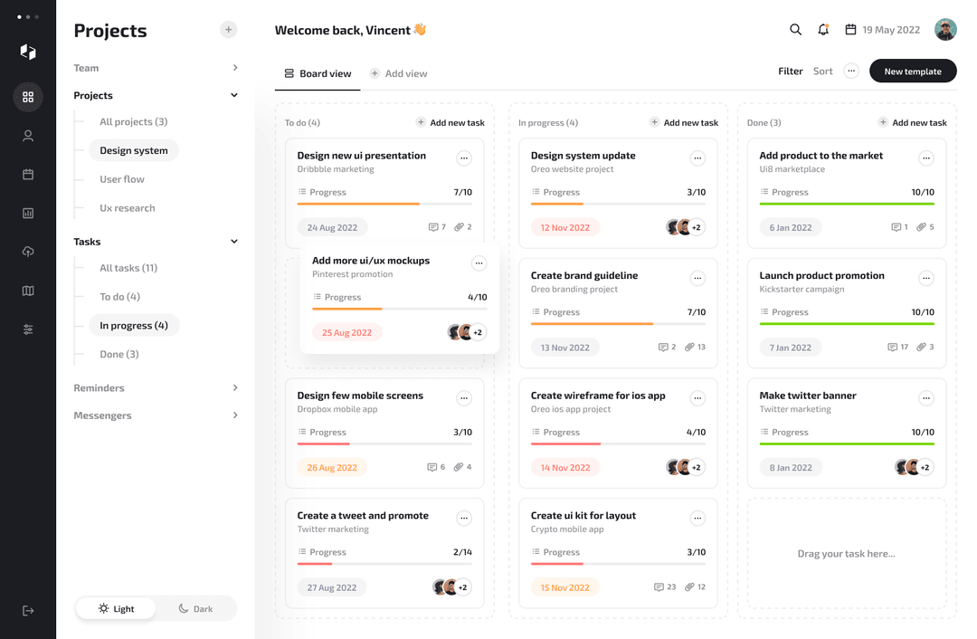 FlowForge β Kanban Task Management